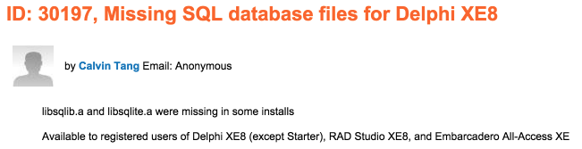 30197 Missing SQL database files for Delphi XE8 2015-04-30 10-03-39.png